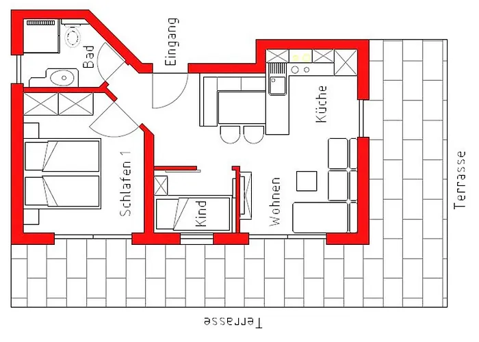 Biene's Ferientraum Apartamento *